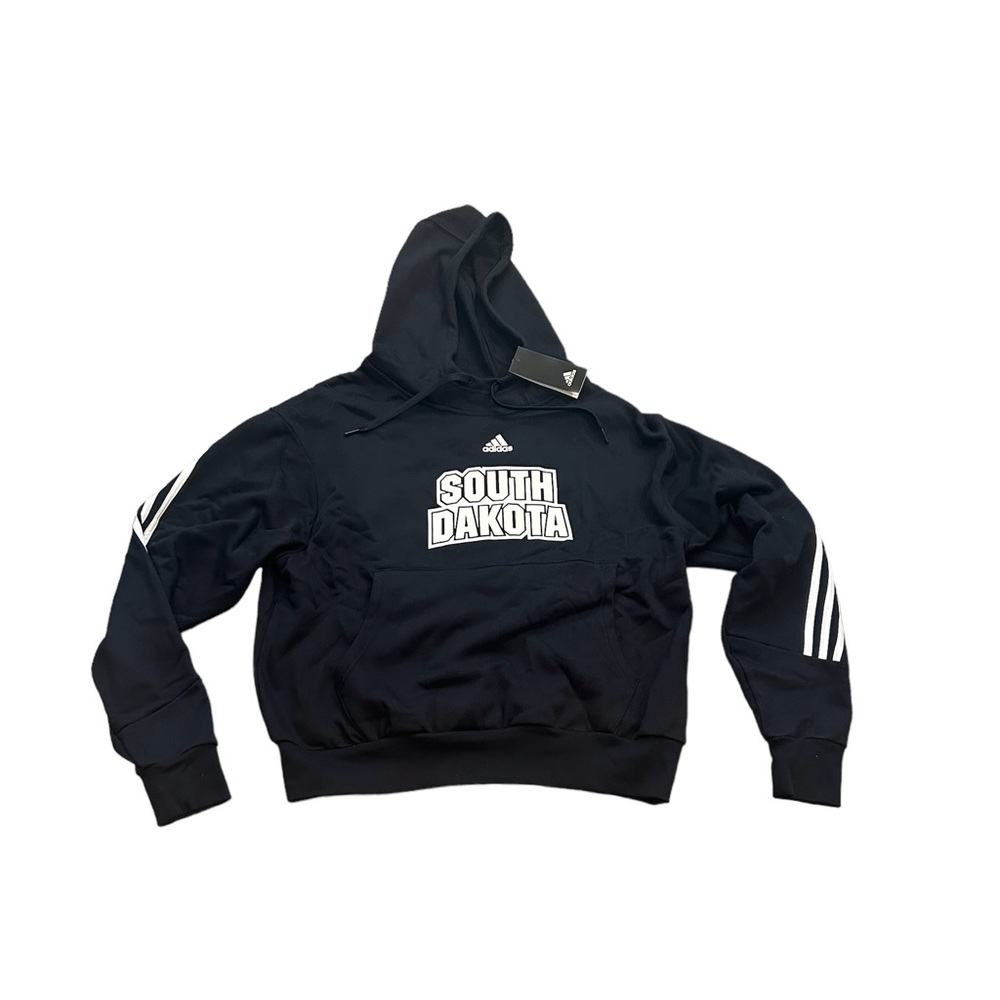 South Dakota Coyotes Adidas Men’s Pullover Hoodie Sweatshirt - Picture 1 of 2